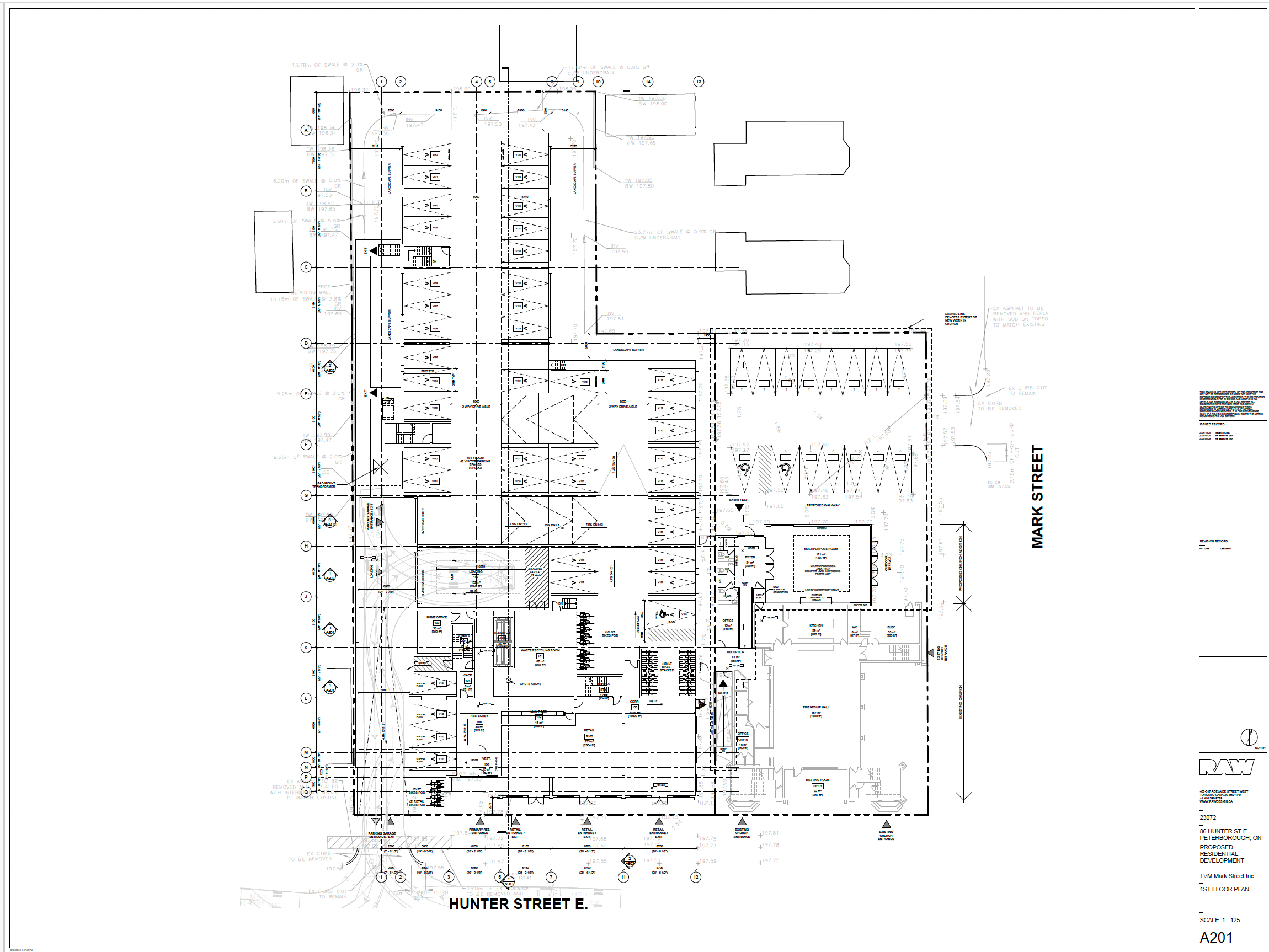 architectural drawing - first floor