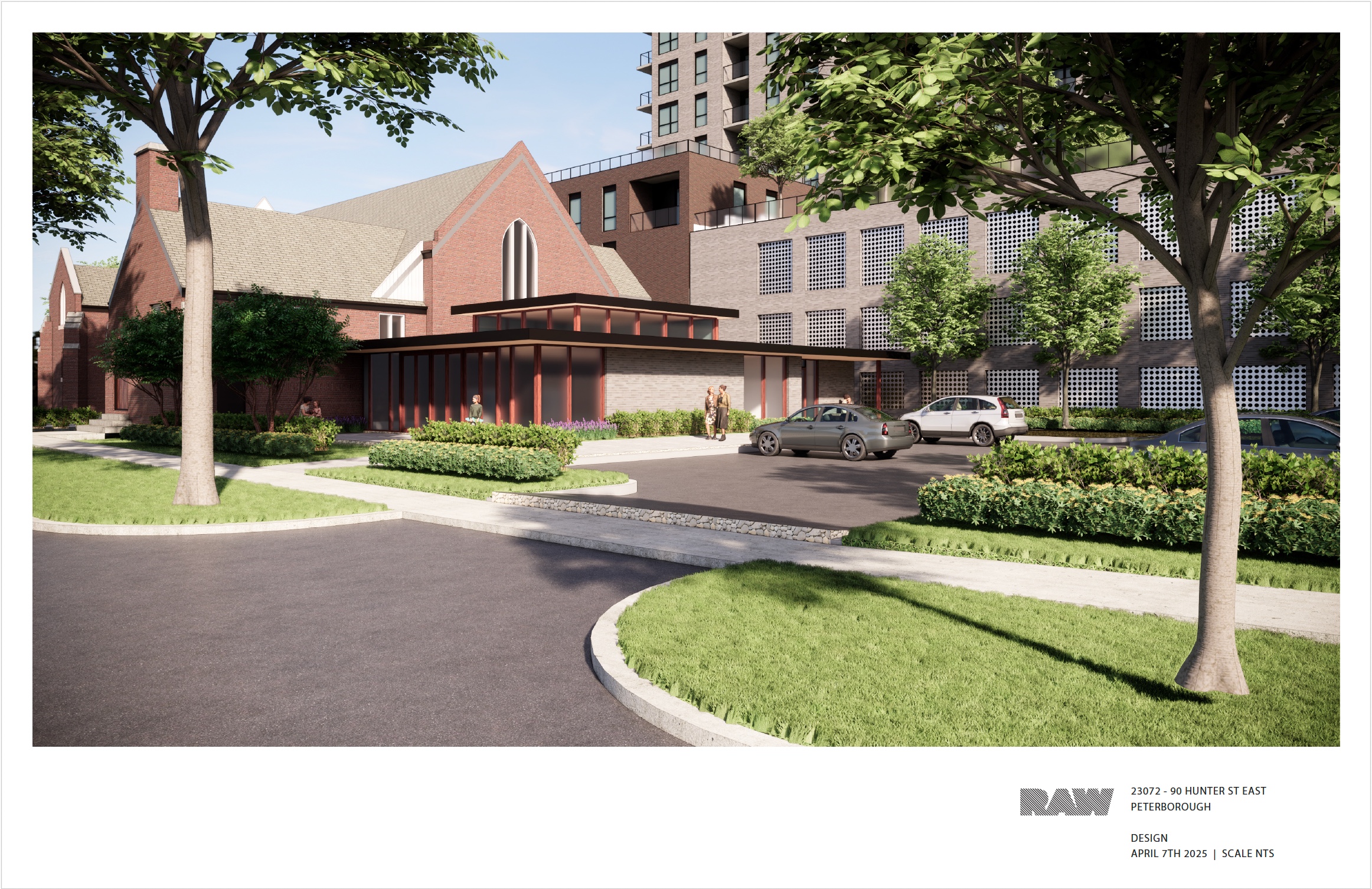 rendering of the 17-storey building
