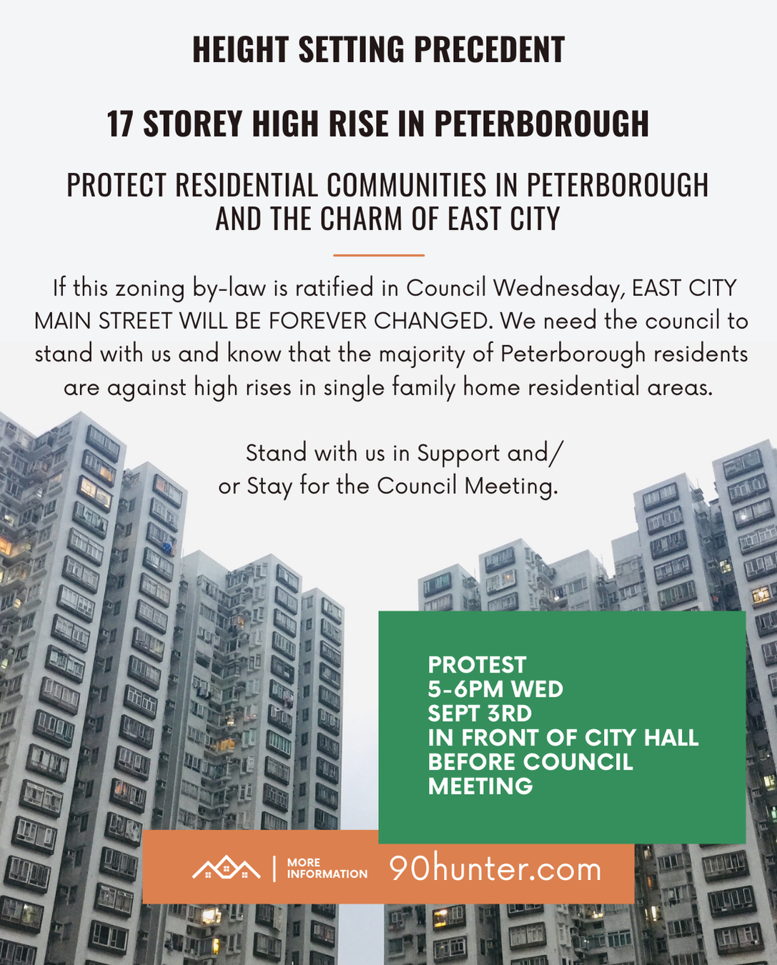 flyer for protest september 3rd